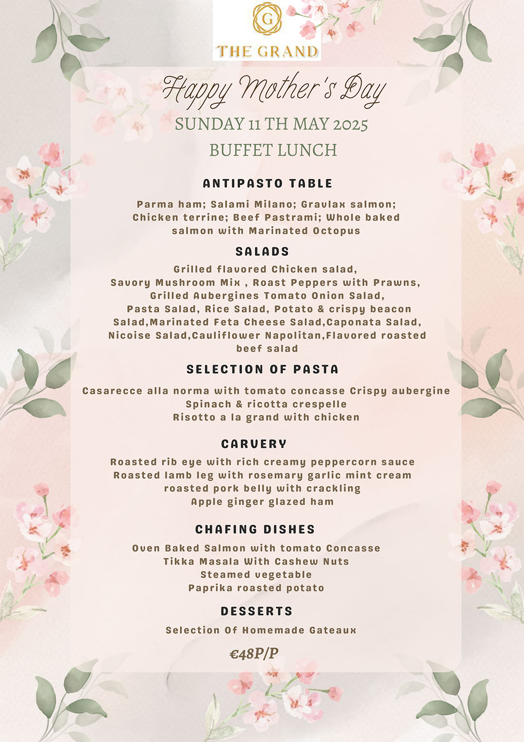 Mother’s Day Lunch